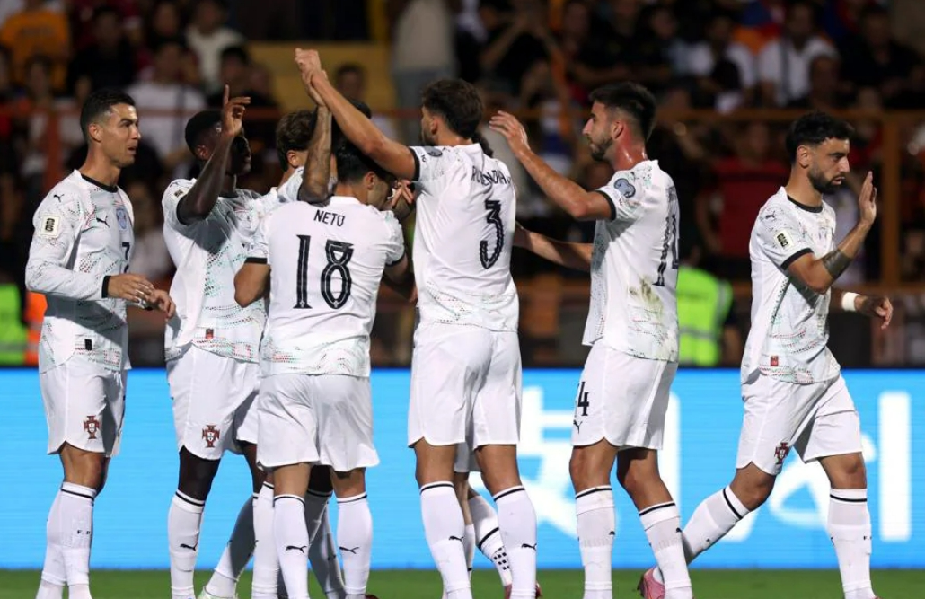 亚洲联赛之光！葡萄牙半场3进球均源自沙特联赛球员